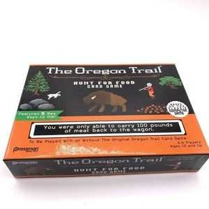 The Oregon Trail Hunt for Food Card Game OPEN BOX